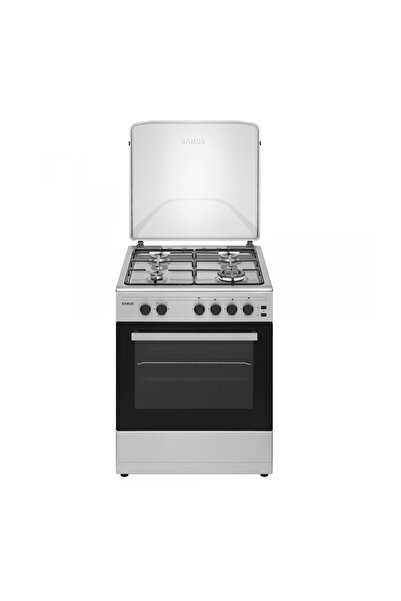 Samus SM661XPGS1 STOVE, 4 BURNERS (1 WOK)