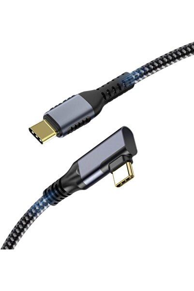 VCOM كابل USB4 بزاوية قائمة لتقنية Thunderbolt 4