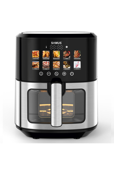Samus AF6.5H-S1701DW HOT AIR FRYER, 1700 W, 6.5 L