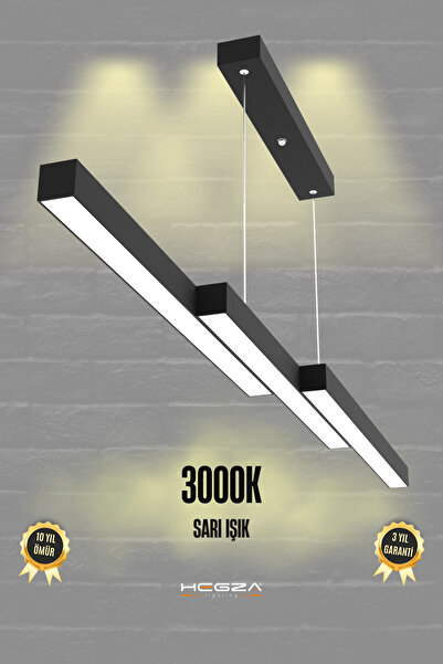 Hegza Lighting TREVALO Ledli Modern Led Sarkıt Avize (3000K Sıcak Beyaz Işık)