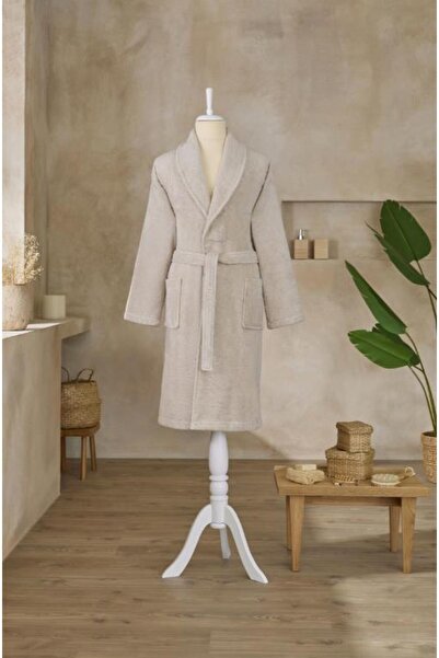Özdilek Colourist Shawl Collar Bathrobe (L) Size