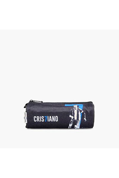 babyshop Cristiano Print Pencil Pouch with Zip Closure