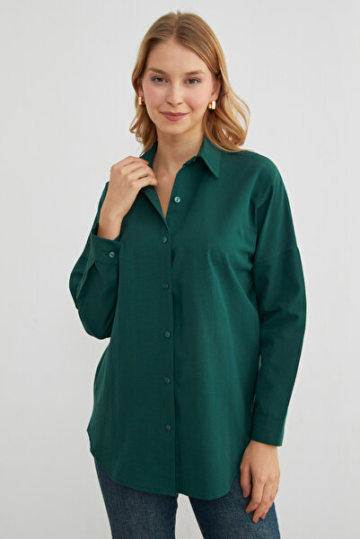 Fulla Moda Basic Düğmeli Gömlek