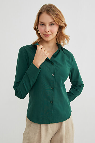 Fulla Moda Basic Pensli Slim Fit Gömlek