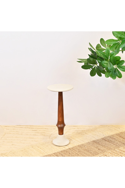 Crafted by Lifestyle Modern Round Accent Table