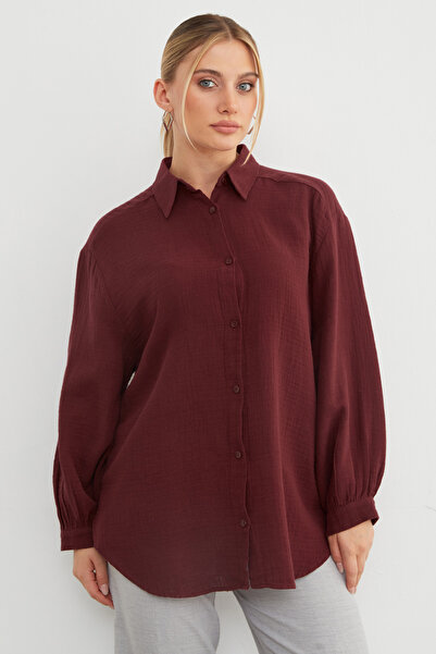 Fulla Moda Basic Oversize Shirt