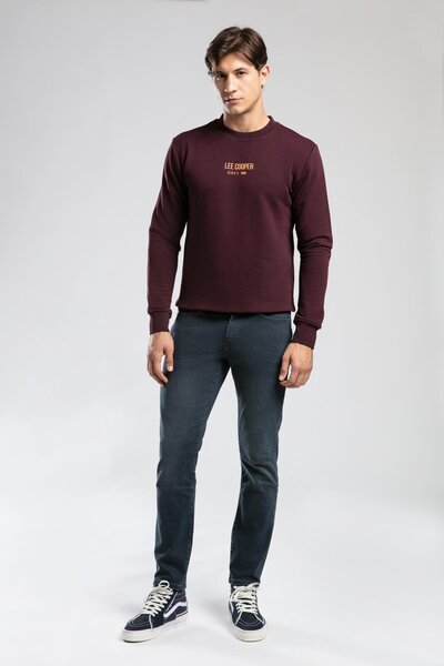 Lee Cooper Ανδρικό τζιν παντελόνι Jeff Normal με στενή εφαρμογή και πολύ στενό πόδι