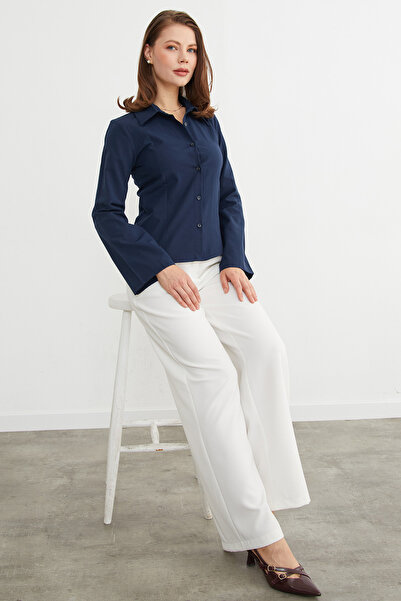 Fulla Moda Іспанська сорочка з рукавами з тканини терікотон