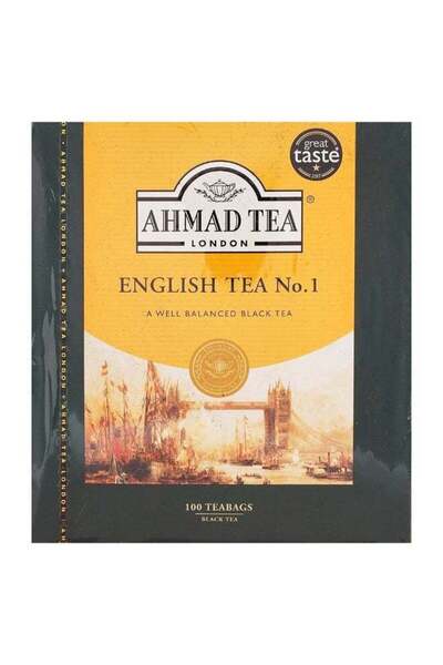 Ahmad Tea English Tea, 100 Tea Bags