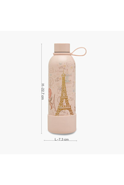 Juniors Paris Print Water Bottle - 500 ml