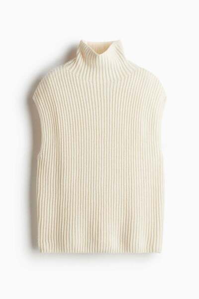 H&M Wool-blend turtleneck sweater vest