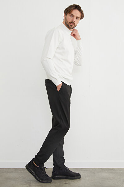 Fulla Moda Elastic Waist Lace-Up Fabric Pants