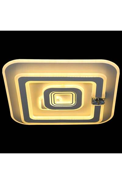 RFAN LED Chandelier, Model 811-2, with Remote Control, 3 Light Types, 240W, White