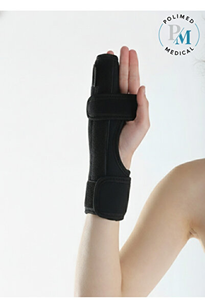 POLİMED Boxing Fracture Hand Wrist Splint Fixator Stabilizer Support with Double Splint
