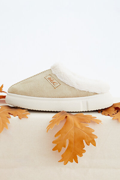 Fulla Moda Fur Inside Home Slippers