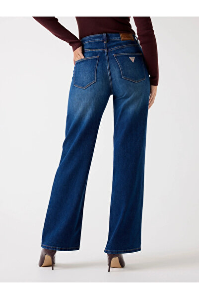 Guess Indigo Women Multicolored Relaxed Fit Jean W5Ba1Ad0615-Ecws