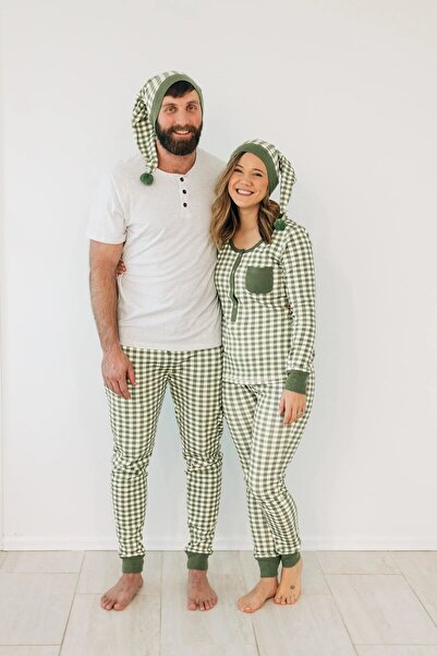 Lovedbaby Women's Pajama Set, Christmas Edition, Christmas Eve Plaid, XS-L, G...