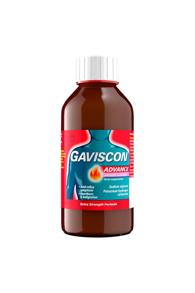 Gaviscon سائل متقدم لعلاج عسر الهضم بنكهة اليانسون 300 مل