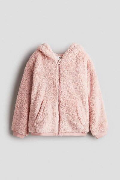 H&M Teddy zip-through hoodie