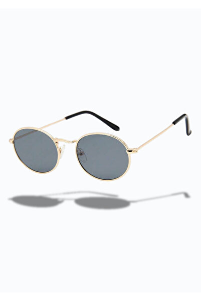 MECKSA Small Frame Oval Metal Glasses – Unisex Retro Minimalist Fashion Accessory