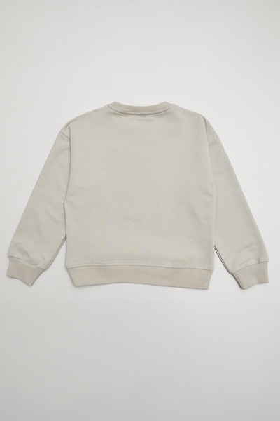 Fulla Moda Bow and Teddy Bear Printed Girls' 2-Piece Set