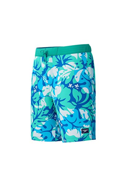 SPEEDO Men's swim shorts Print 20” turquoise/blue