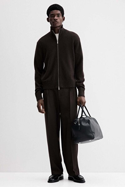 H&M Regular Fit Wool zip-through cardigan