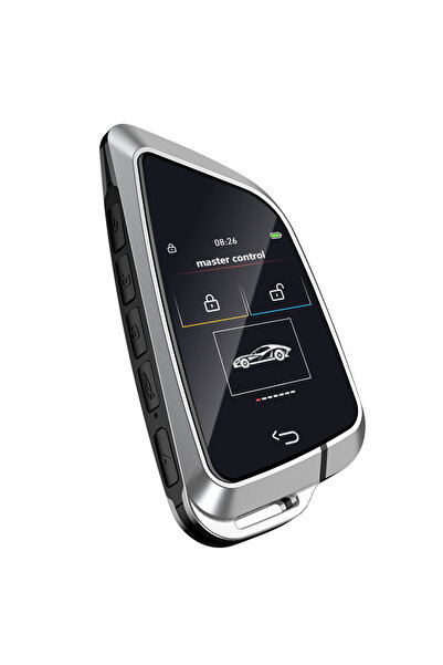 OEM Smart Key, LCD Touch Screen, 4 Buttons, Keyless GO, Keyless Entry, Bluetooth, Universal, Black