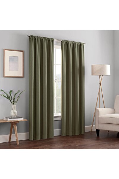 Eclipse Kendall Blackout Curtain - Insulated Polyester Rod-Pocket Panel
