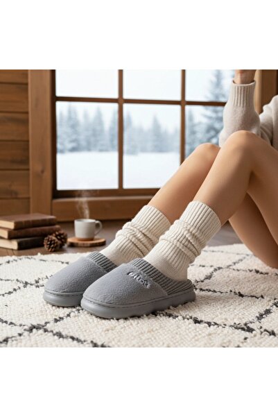 OEM Fluffy and warm slippers for women, A-821