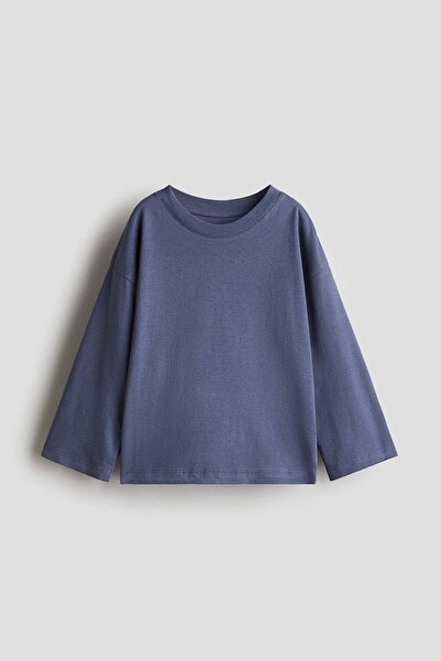 H&M Long-sleeved cotton T-shirt
