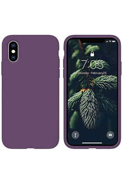 Casey Studios iPhone X/XS Silicone Case, with Microfiber, Slim, Protective, R...