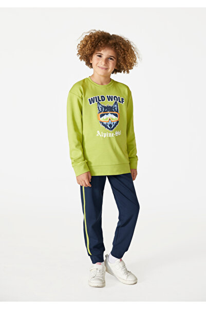 Elsima طقم بيجامة للأولاد من نوع إنترلوك للشتاء