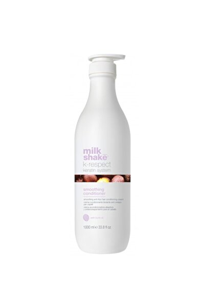 Milkshake Anti-Frizz Conditioner with keratin and oils, Milk Shake K-Respect Smoothing, 1000 ml