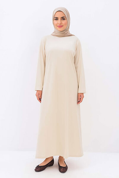 mf venessa Women's Long Combed Cotton Dress