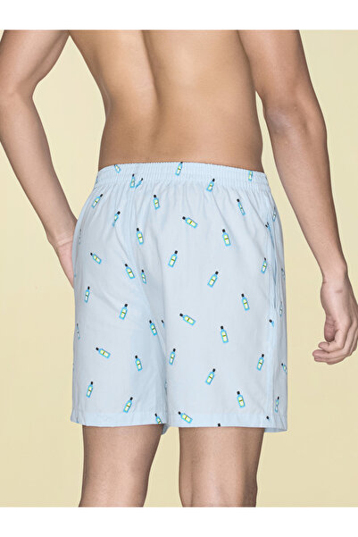 XYXX By Styli Printed Cotton Boxer Shorts with Elasticated Waistband