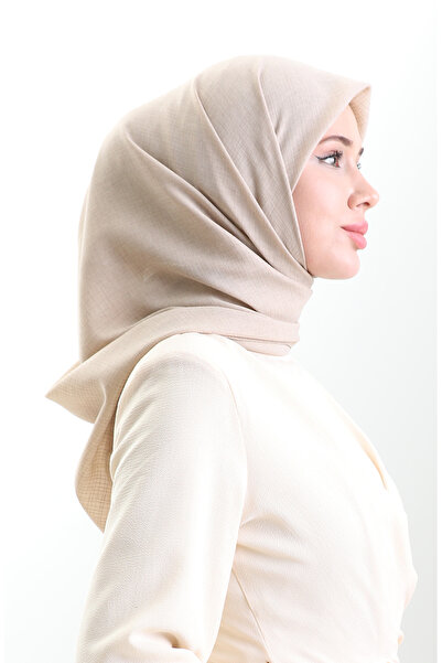 sefamerve Karaca Linen Scarf 82023-22 Beige