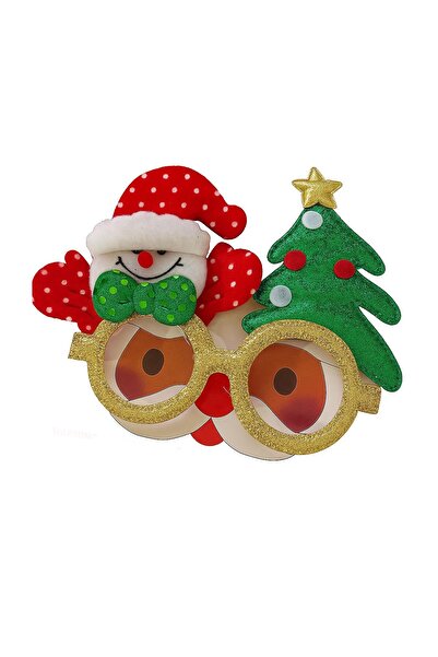 New Obsessions Christmas Tree and Santa Claus Fun Glasses