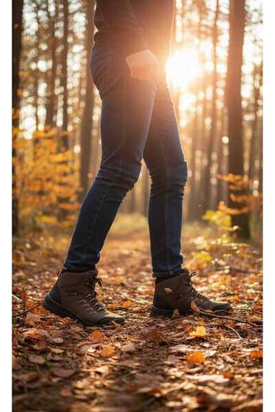 Shubuu Ανδρικές χειμερινές μπότες με φερμουάρ και κορδόνια