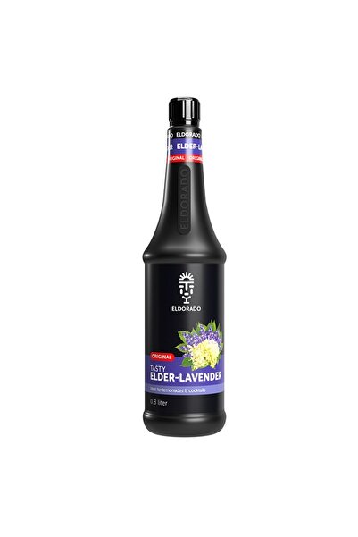 ELDORADO Sirop de cocktail și limonadă – Soc și lavandă, 0.8L, PET