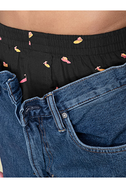 XYXX By Styli Printed Cotton Boxer Shorts with Elasticated Waistband