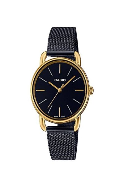 Casio ساعة إنتايسر التناظرية للنساء - LTP-E412MGB-1ADF (أسود)