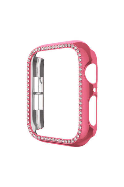 Casey Studios Husa Diamond pentru Apple Watch 3/2/1 - 38MM, Policarbonat Dur,...