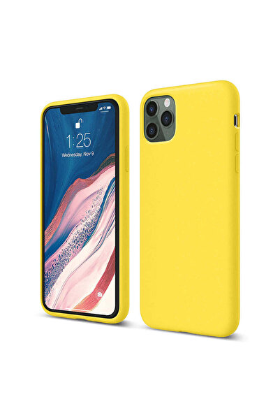 Casey Studios Husă de silicon iPhone 11 Pro, cu microfibră, subțire, de prote...