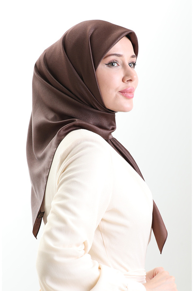 sefamerve Karaca Crystal Scarf 82022-08 Bitter Brown