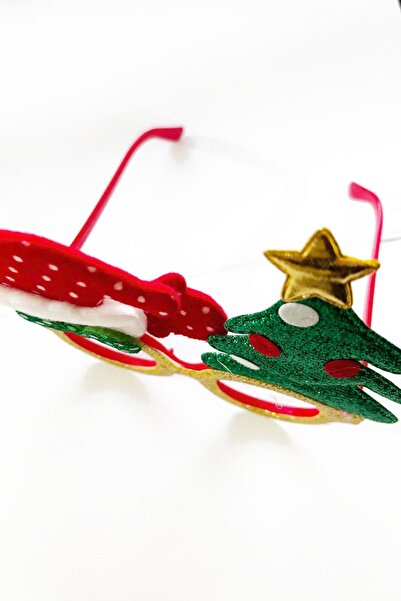 New Obsessions Christmas Tree and Santa Claus Fun Glasses