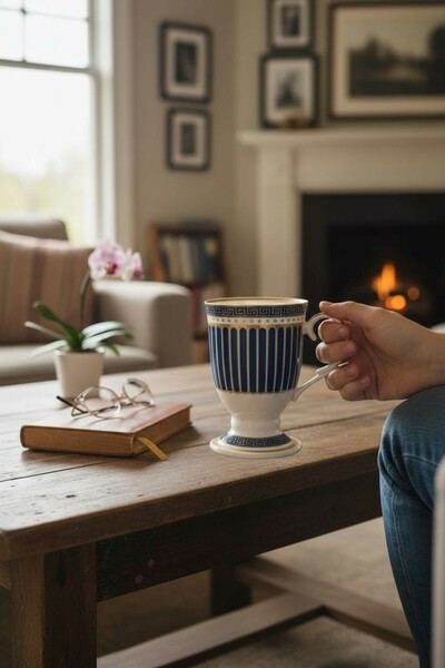 ROY KING KUPA BARDAK 350 ML LACİVERT