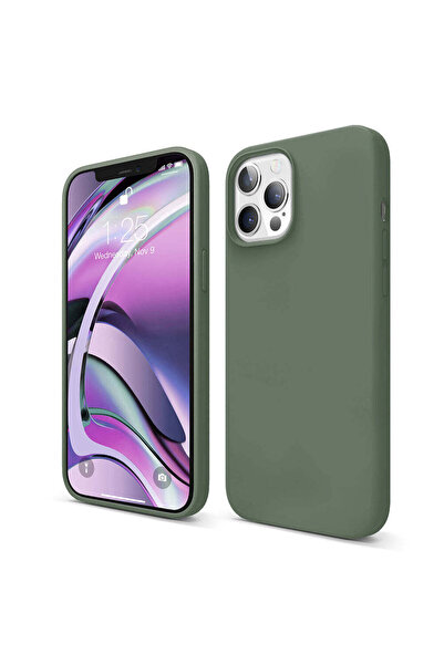 Casey Studios Husa Silicon iPhone 12 Pro Max, cu Microfibra, Slim, de Protect...