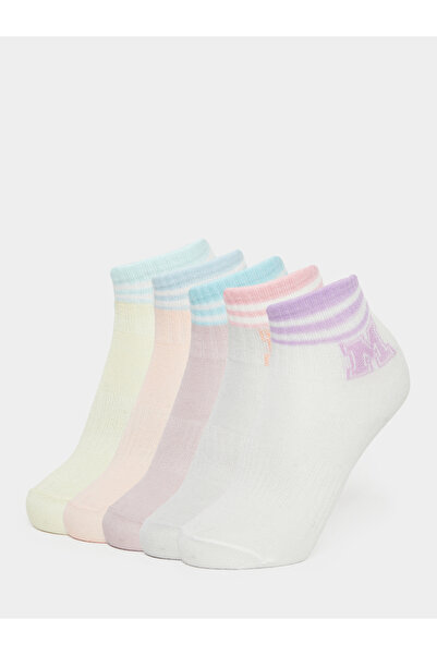 Styli Pack of 5 - Striped Cuff Socks