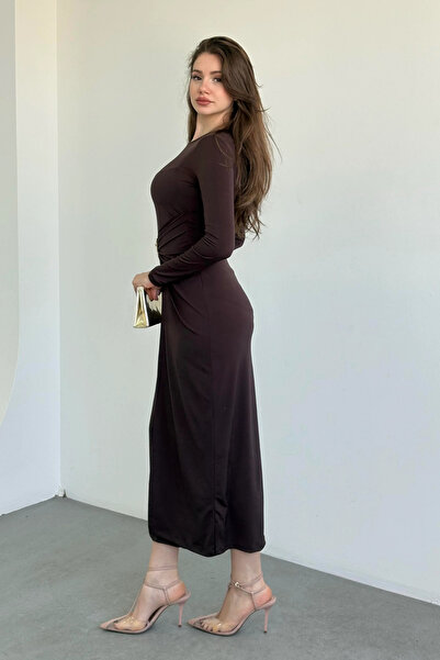 Look Kadıköy Meloni Sandy Dress with Accessories